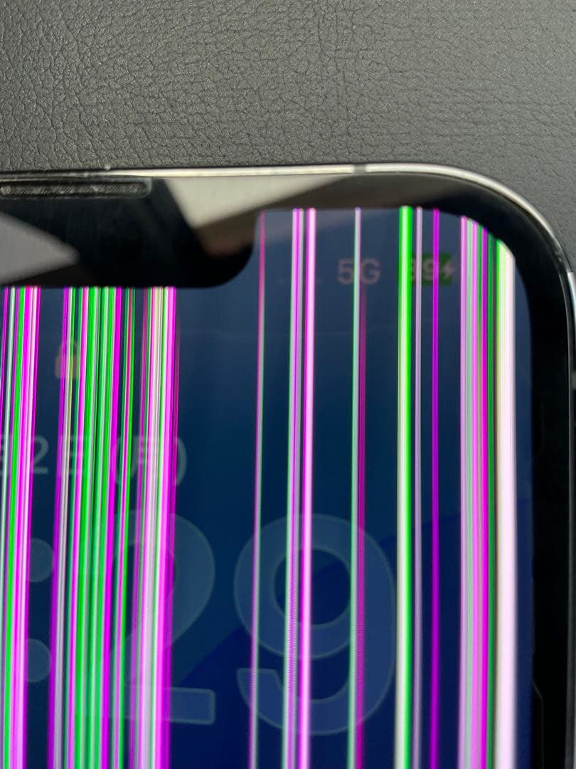 【ジャンク品】iPhone13 Pro 128GB 液晶縦線 FaceID不可