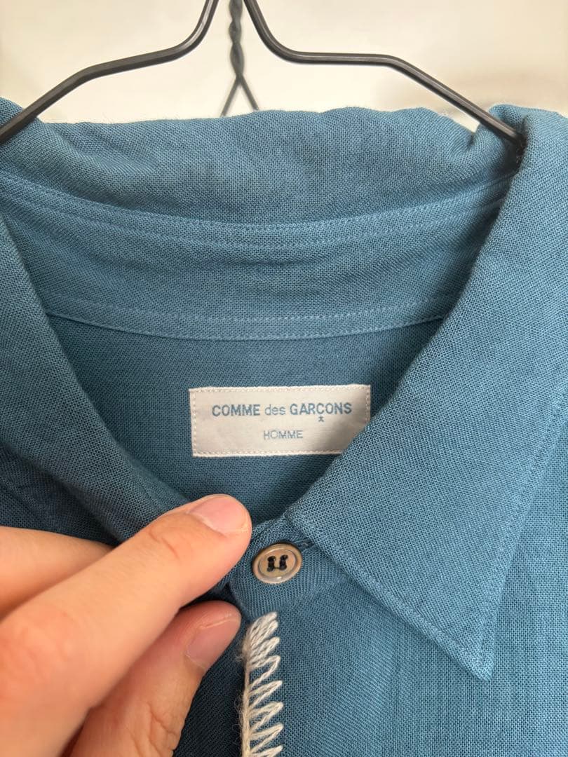【田中オム】COMME des GARÇONS レーヨンシャツ AD1995