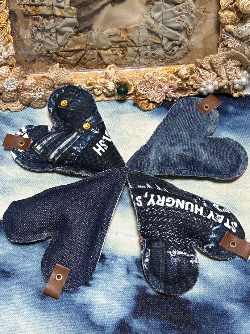 ぷっくりハートタグ♡  No.414