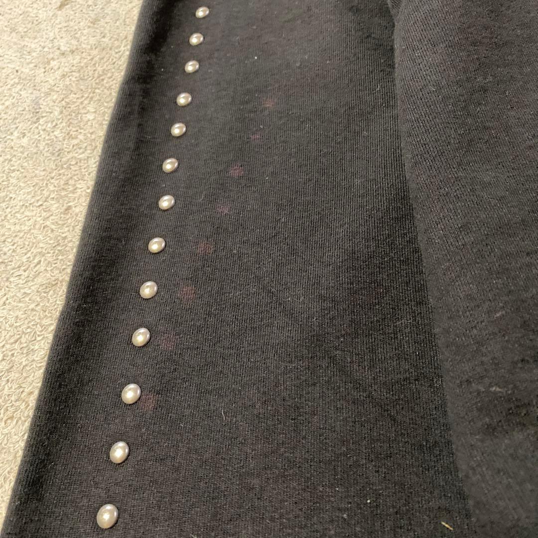 田中　Supreme スタッズ付き ブラックパンツ