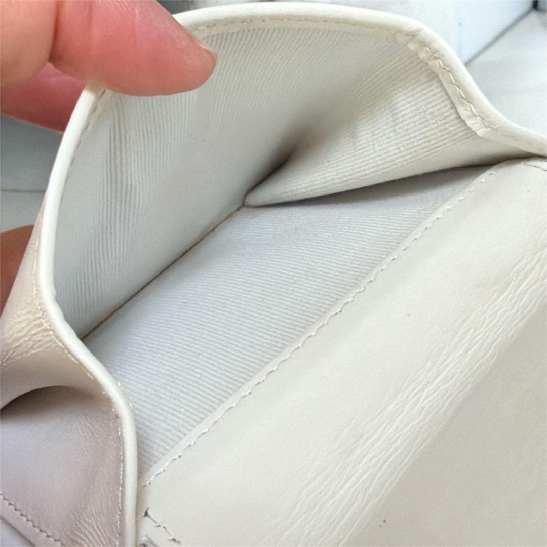 【CHANEL】シャネル財布☆コンパクトウォレット☆キャビアスキン☆美品☆付属品