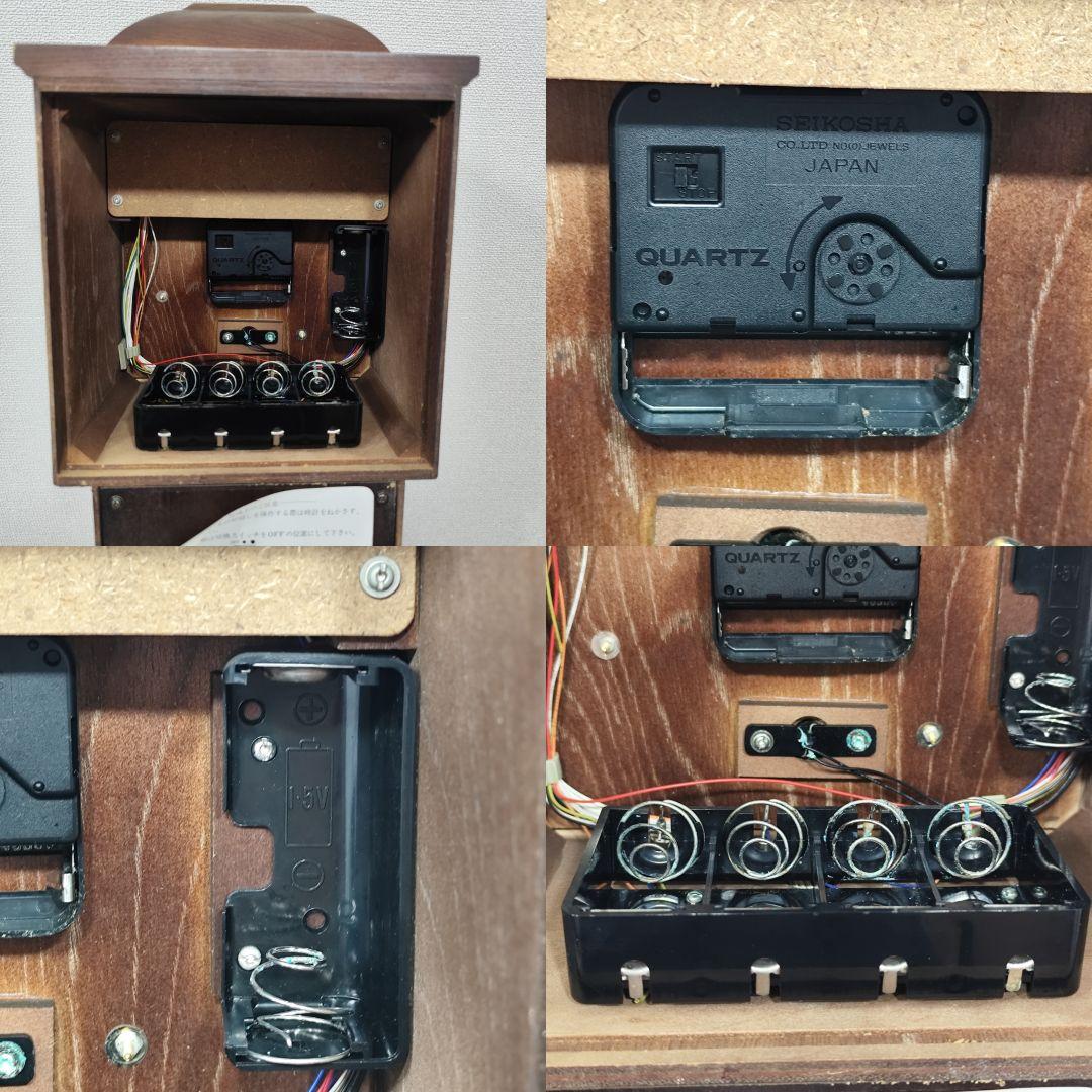 レア 時計 SEIKO おもちゃのシンフォニー 置時計 柱時計 不動ジャンク