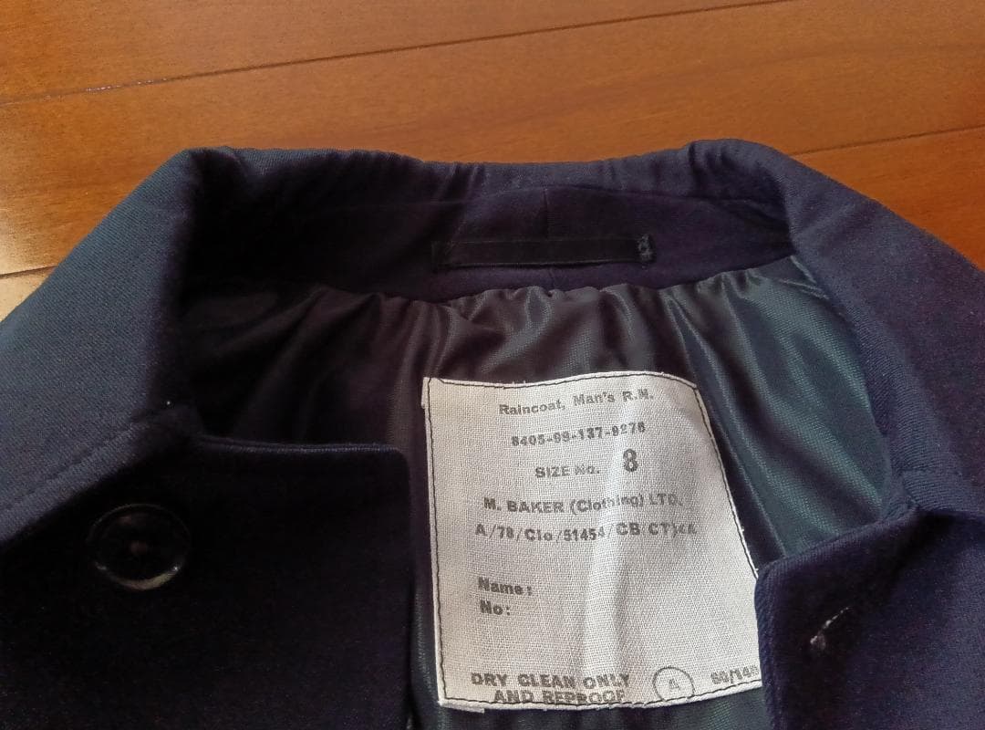 Navy レインコート ネイビー