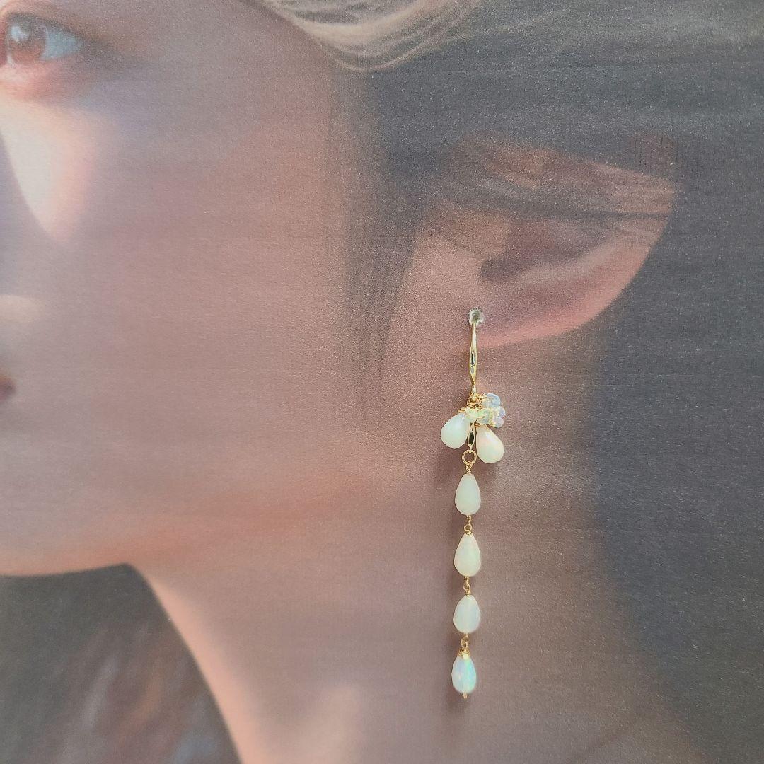 【もっちゃんおまとめ3点】【0403】ピアス プレシャスオパール