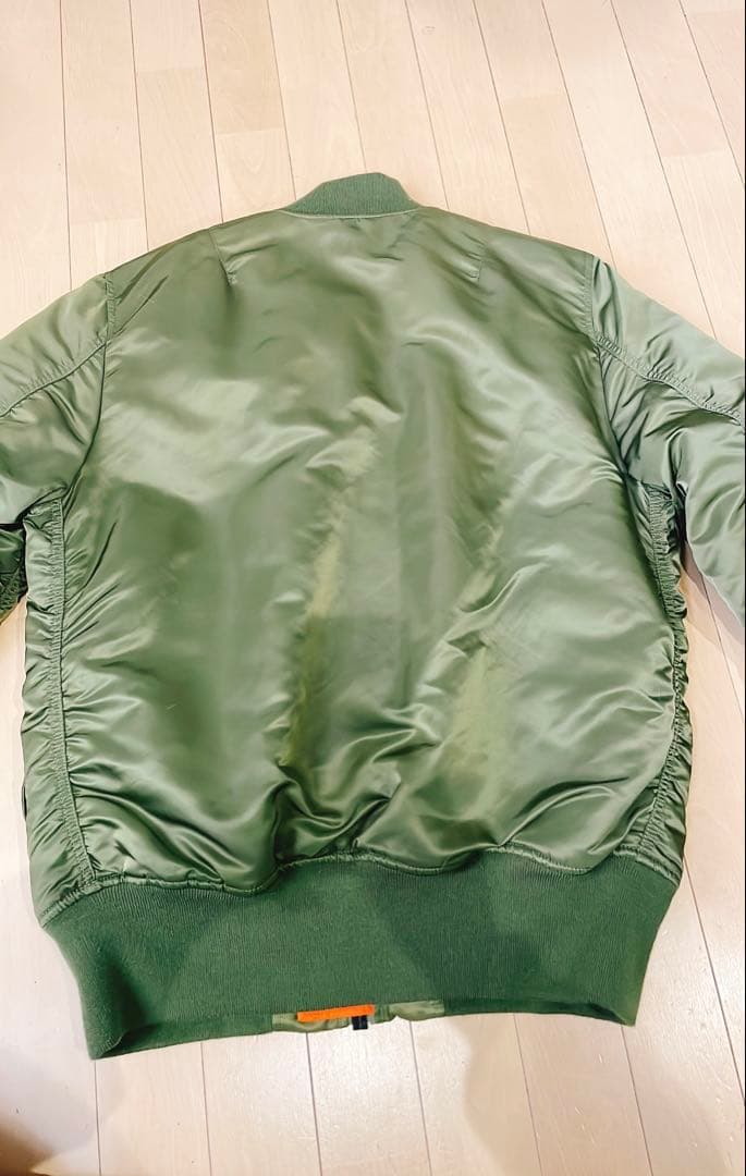 本日最終掲載！ALPHA INDUSTRIES MA-1 アウター カーキ XL