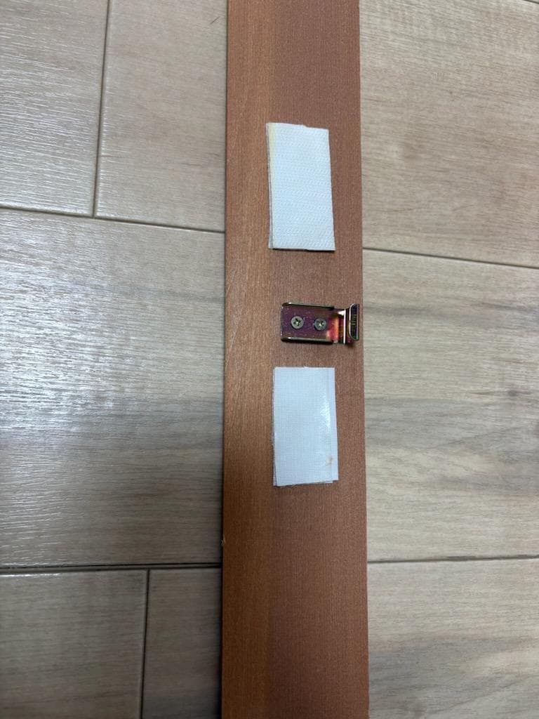 木製ブラインド　欧米チーク　132×111　1枚