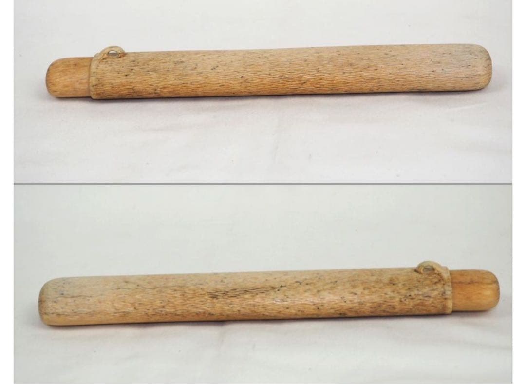 アキラ送料無料　江戸～明治期　在銘　細密彫刻煙管入れ