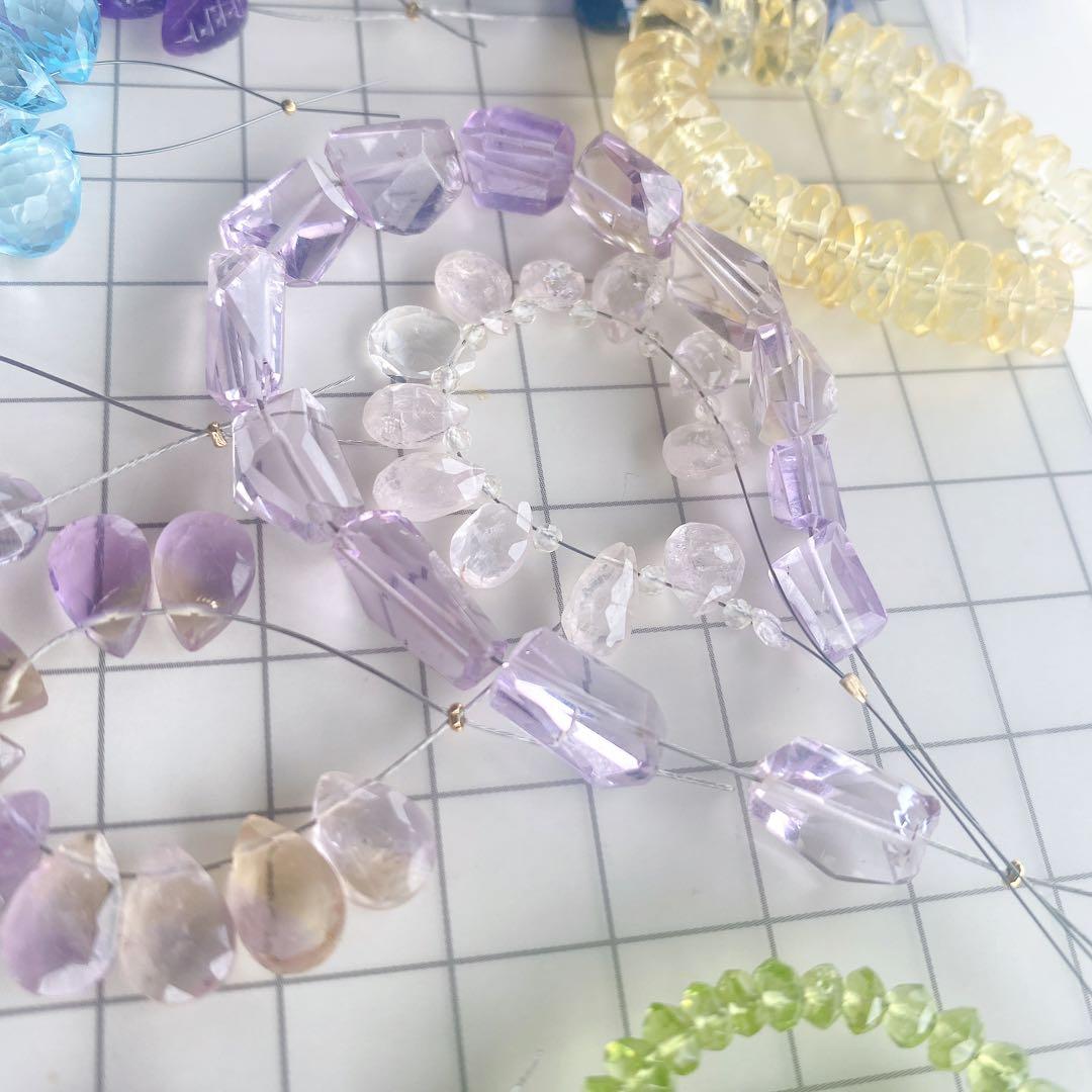 大特価天然石おすそ分け、エメラルド、カイヤナイト、ペリドット、ラピスラズリなど