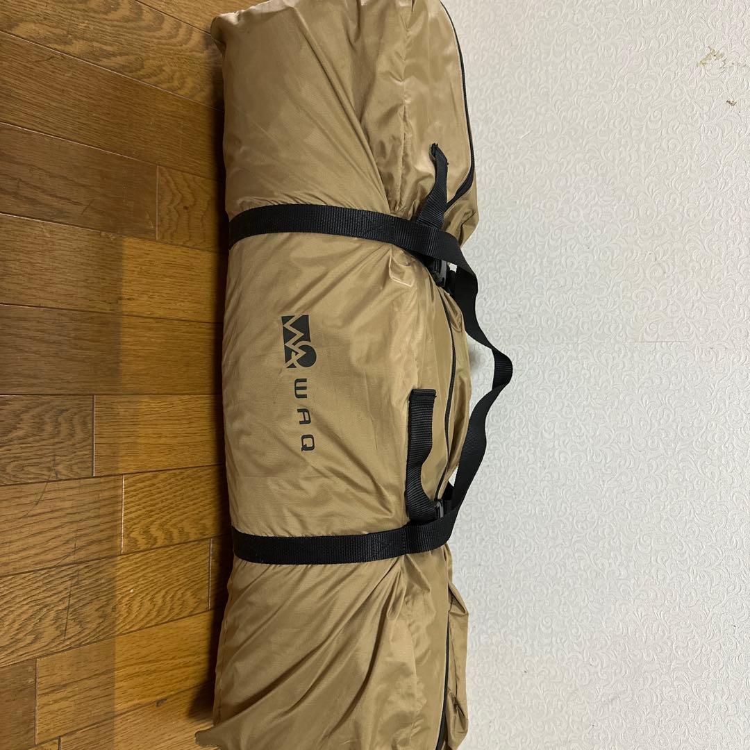 WAQ リラクシングキャンプマット　シングル　タンカラー