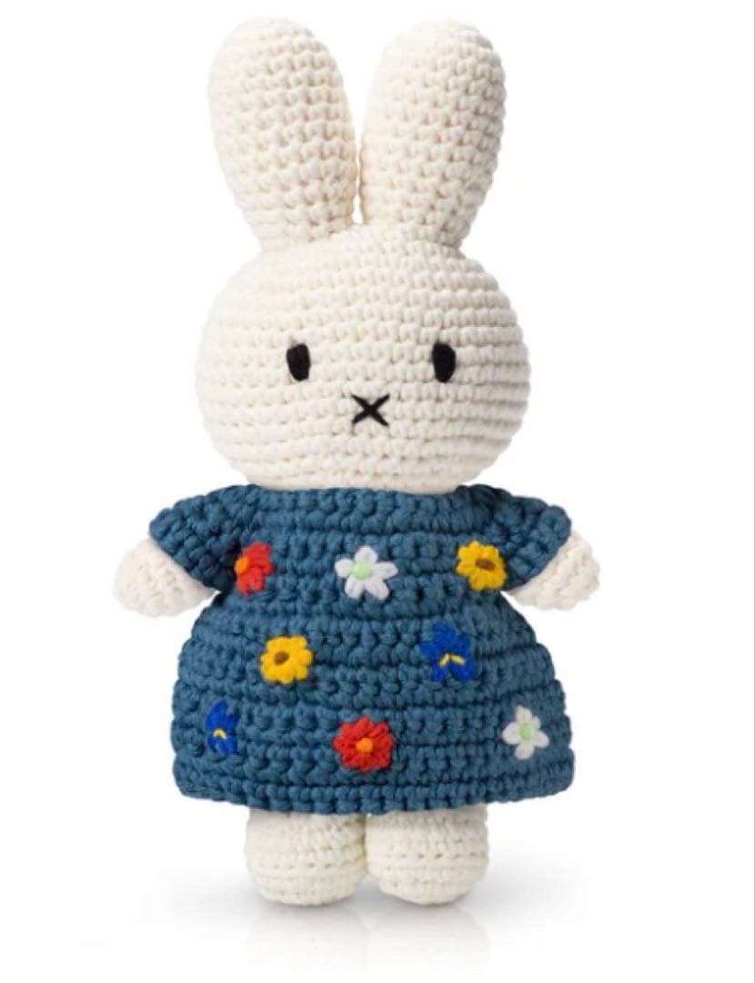 ゴッホ展 限定 ジャストダッチ ミッフィー アイリス ぬいぐるみ 編みぬいぐるみ