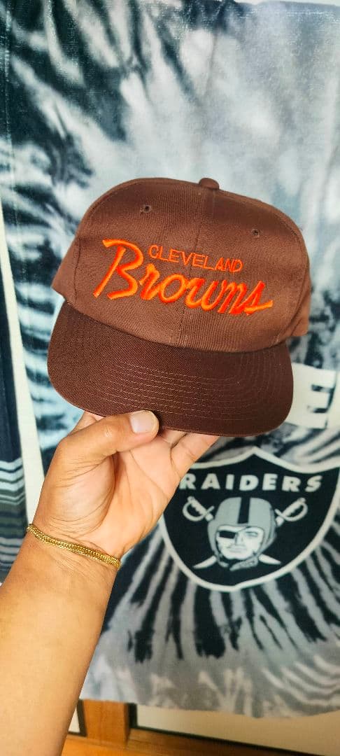 90s CLEVELAND Browns MC グレガー・ヤンガン コラボ