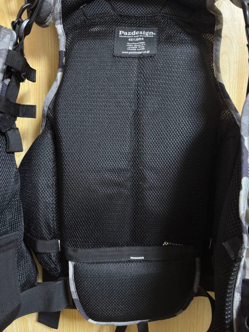 Pazdesign カモフラージュ ライフジャケット
