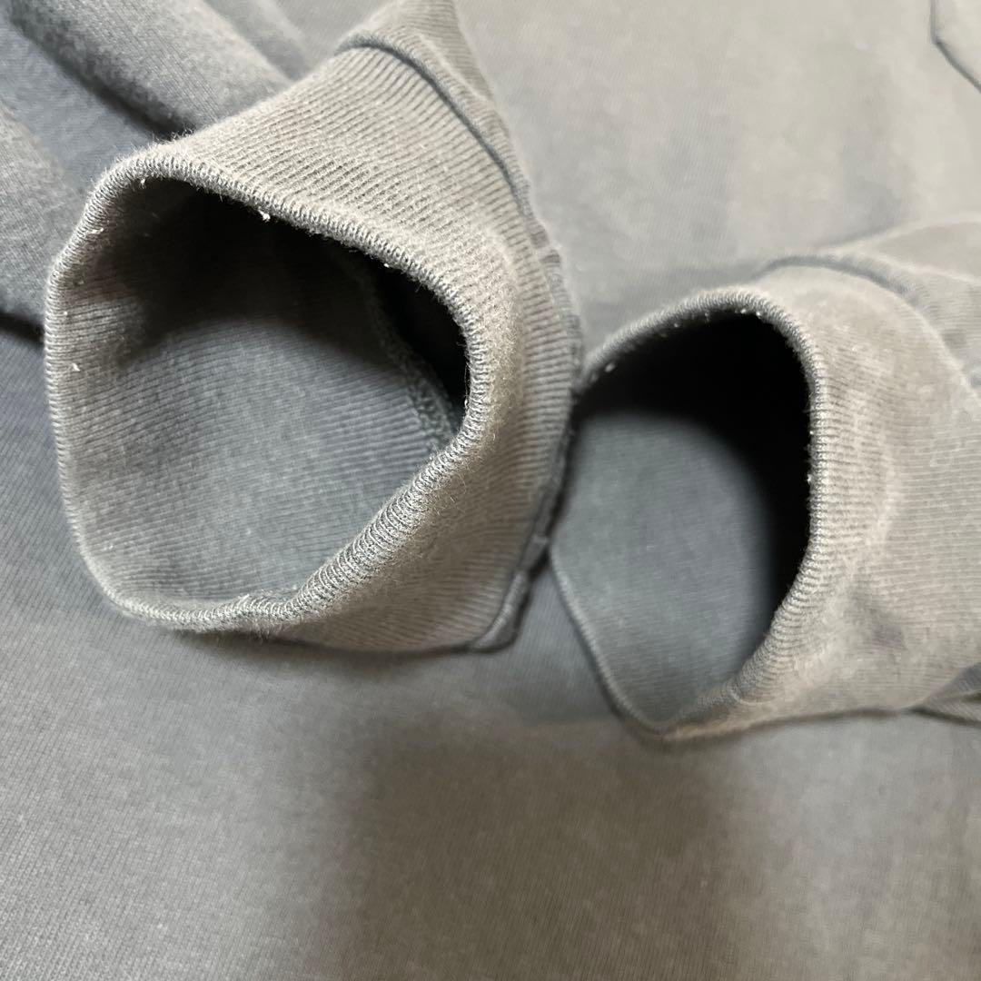 sacai L/S T-Shirt ロンT チャコールグレー サイズ2