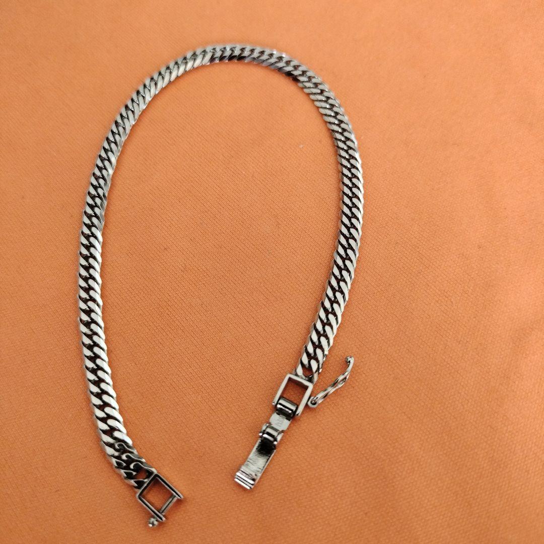 24日に一旦終了！pt850喜平ブレスレット 9.5グラム　保証書つき