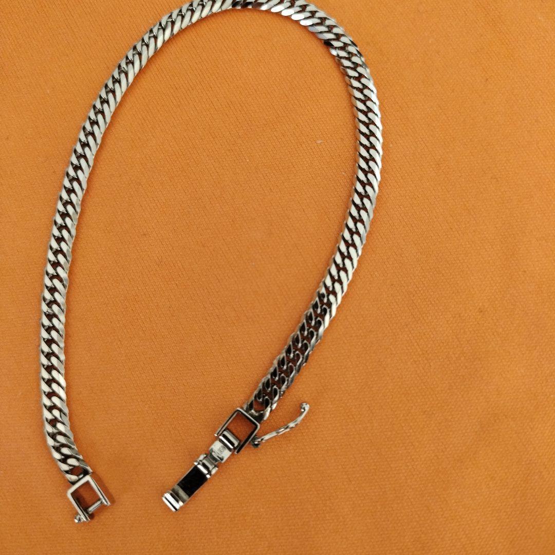 24日に一旦終了！pt850喜平ブレスレット 9.5グラム　保証書つき