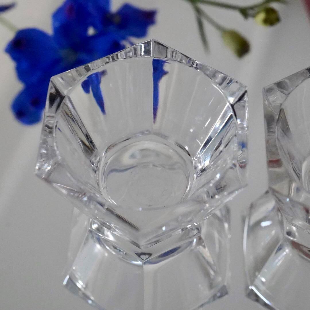 美品★オールド バカラ アルクール ミズーリ ソルト＆ペッパー 塩胡椒入れ 希少