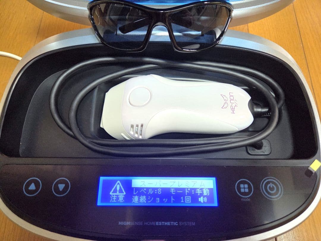 Keenon 脱毛器 Ver8.4 サングラス付き