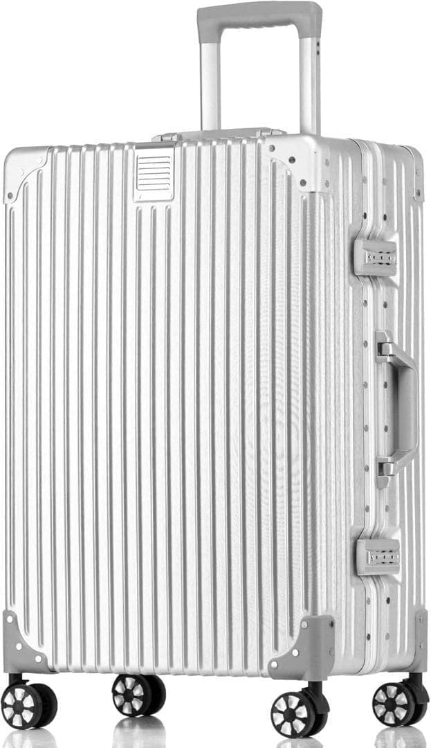 スーツケース アルミフレーム キャリー Mサイズ24インチ 預け入れスーツケース