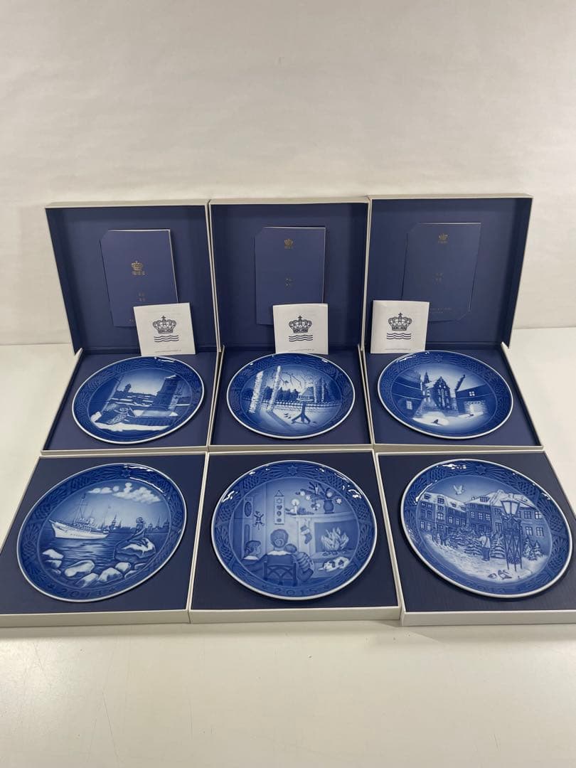   2013〜2022年プレート 6枚セット