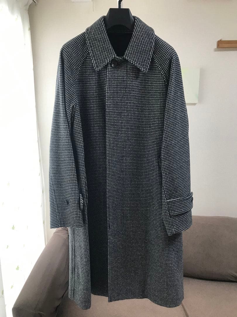 ユナイテッドアローズ 千鳥柄バルカラーコート