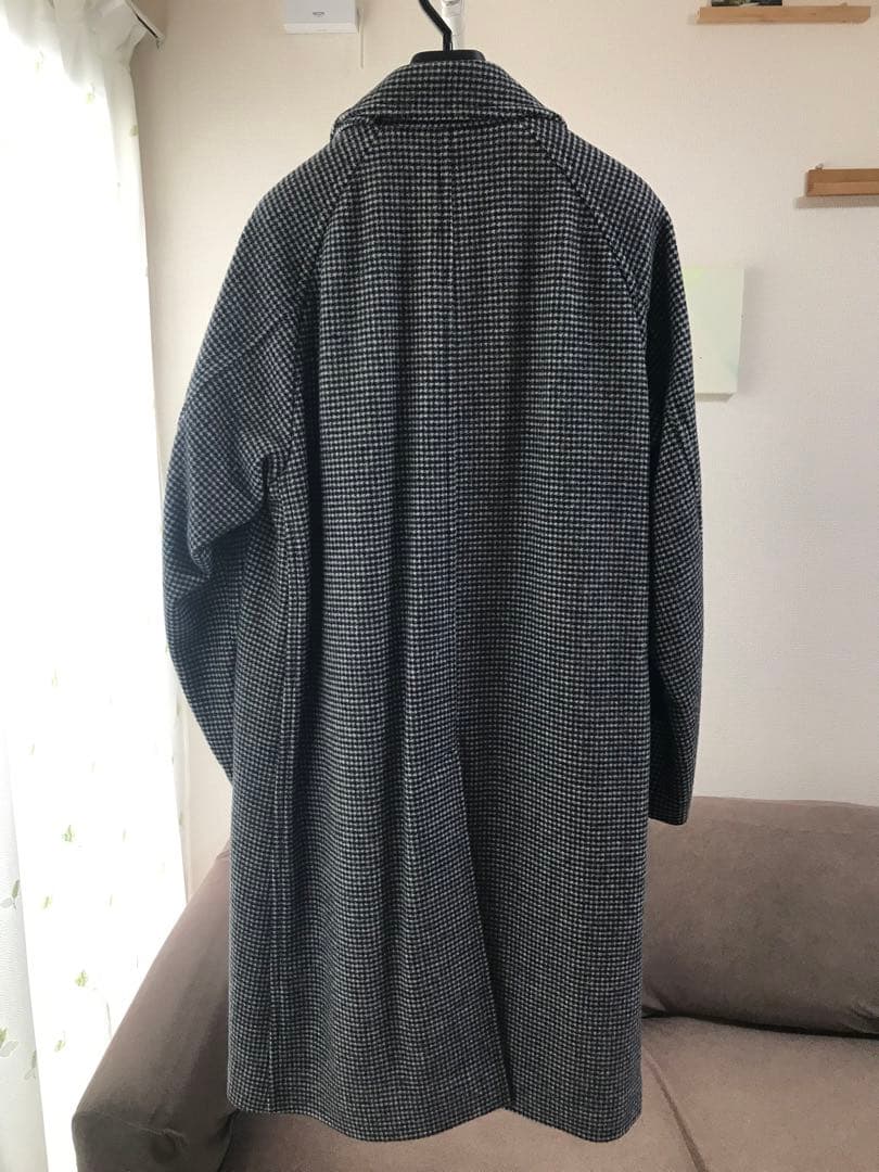 ユナイテッドアローズ 千鳥柄バルカラーコート