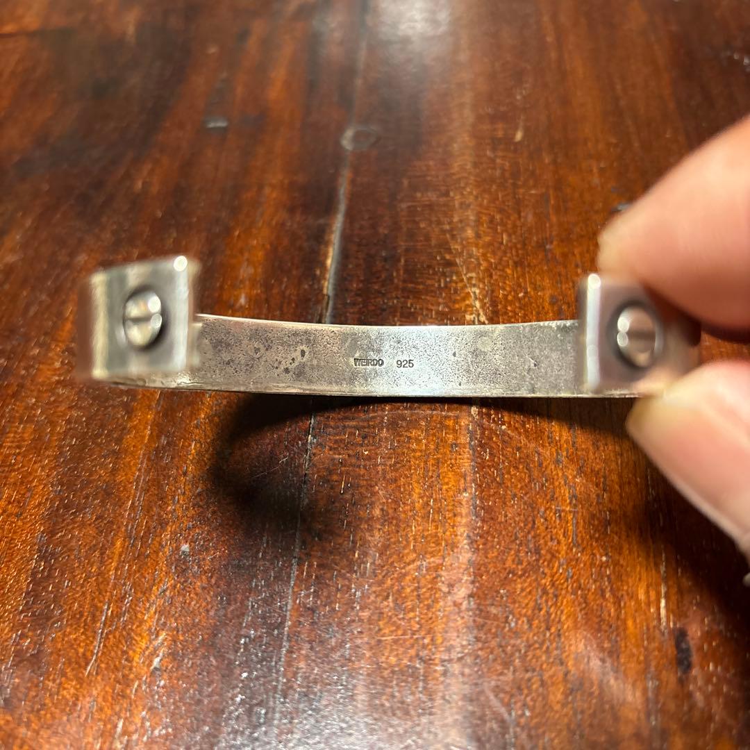 WEIRDO 925シルバーバングル