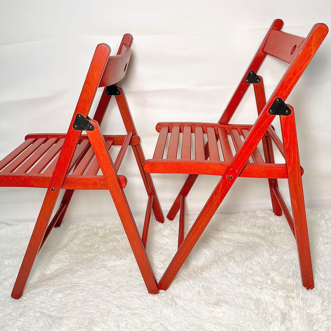 IKEA イケア TERJE テリエ 折りたたみチェア 4脚セット