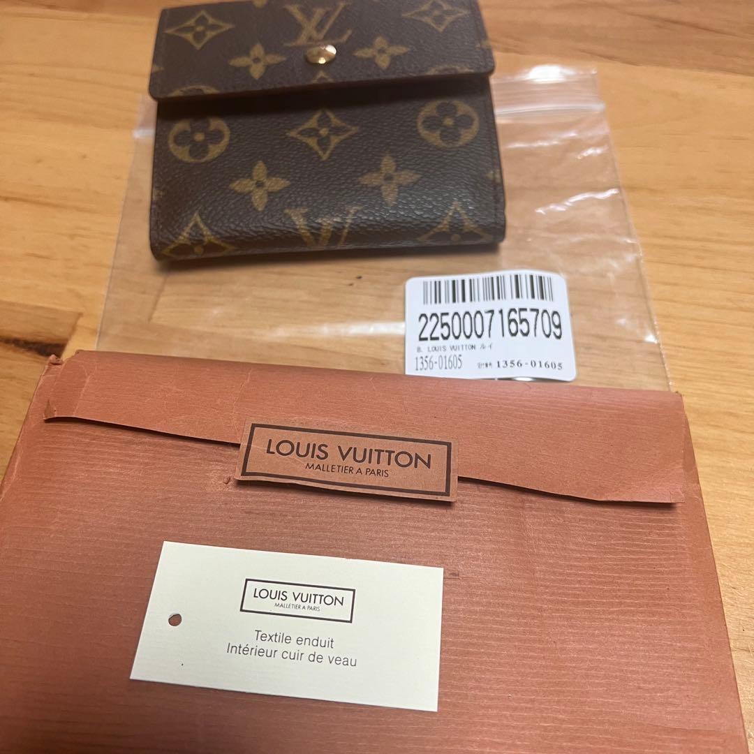 【美品】ルイ ヴィトン モノグラム ポルトモネ ビエ カルト クレディ