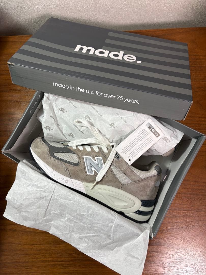 メ*郎様 New Balance 990 M990GR2 9.5 ニューバランス