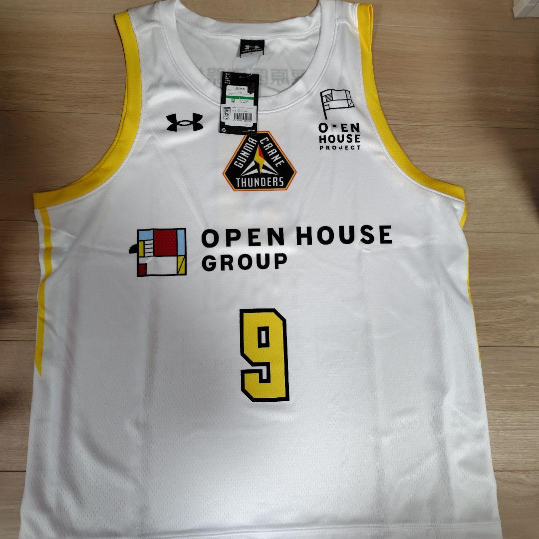 群馬クレインサンダーズ　辻直人選手　アウェイレプリカユニフォーム　L