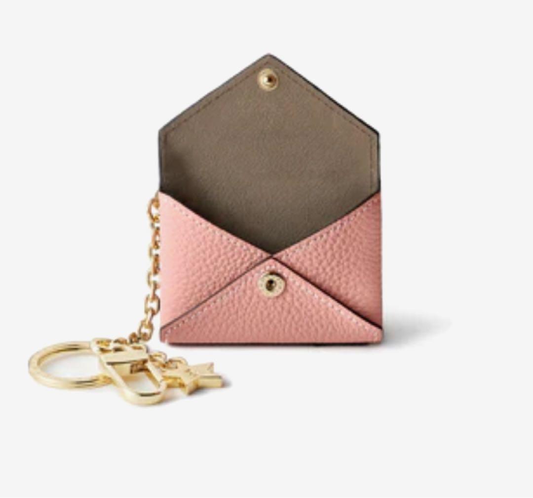 ★週末限定値下げ♡スターキーチェーン★キーホルダーシュリンクレザー　ピンク