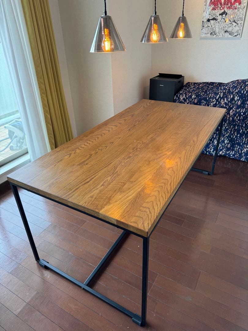 Re:CENO product WIRY 160ダイニングテーブル ブラウン