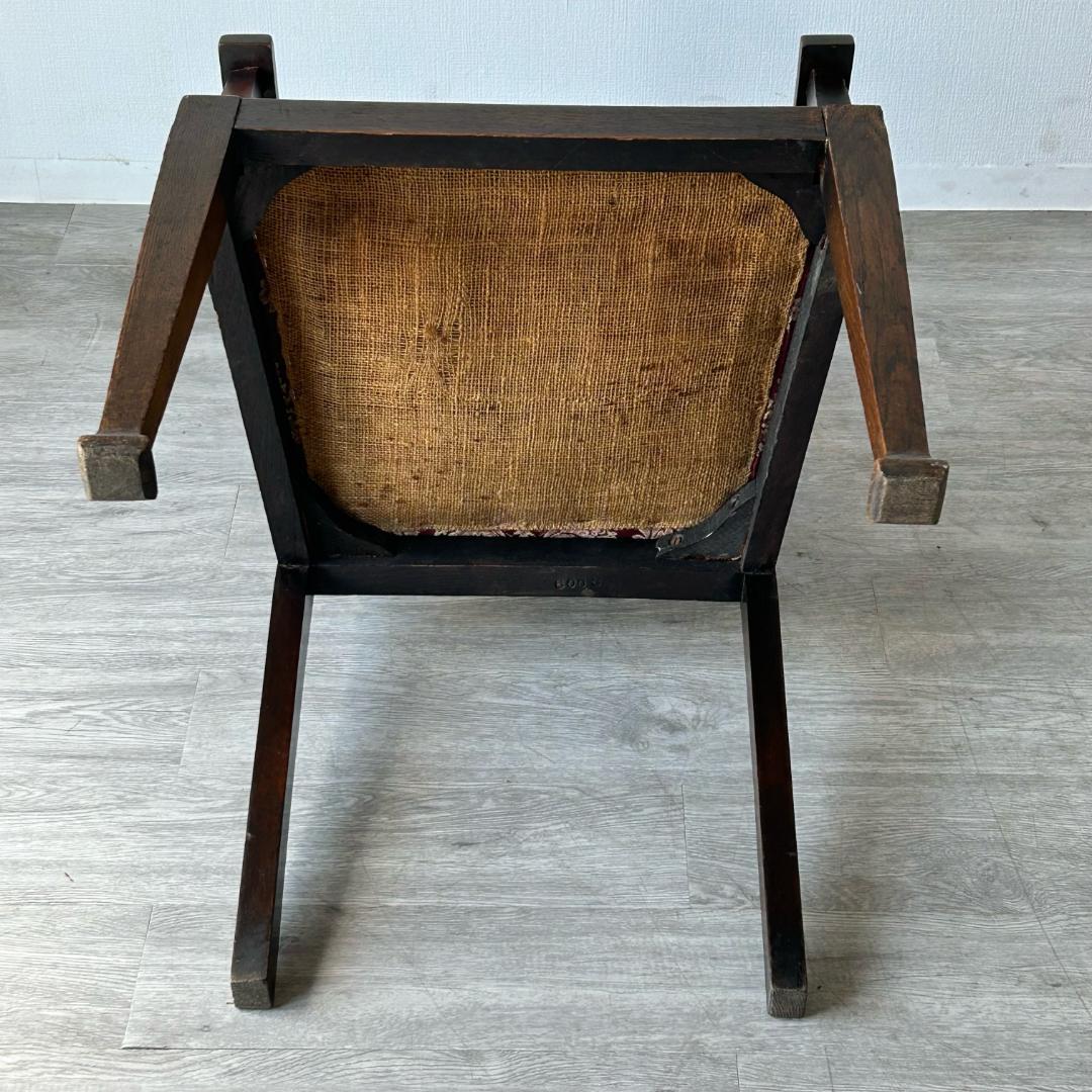 アンティーク 家具 アームチェア 椅子 1910年頃 英国 083A