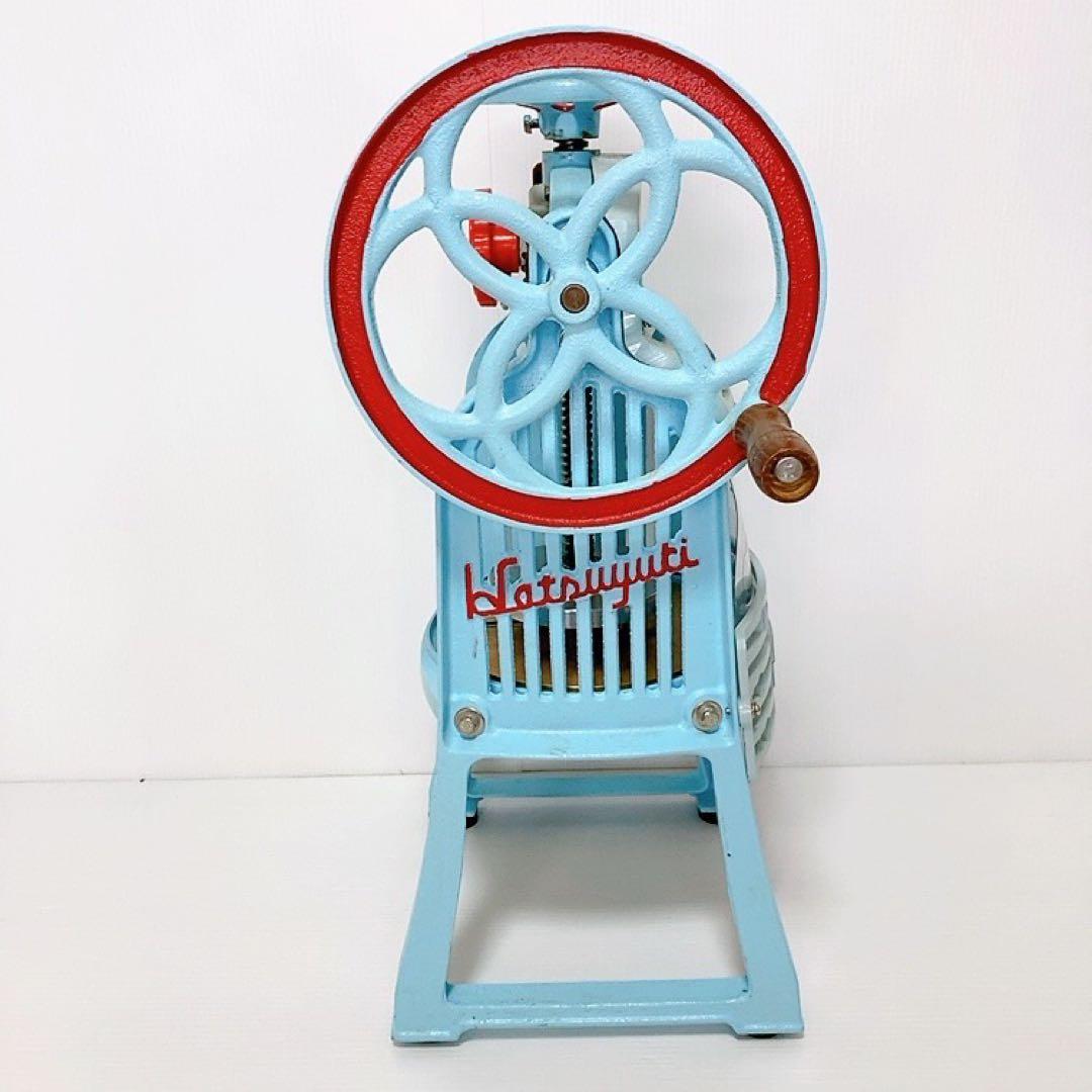 初雪 HA-110-S かき氷機 アイススライサー 手動 hatsuyuki