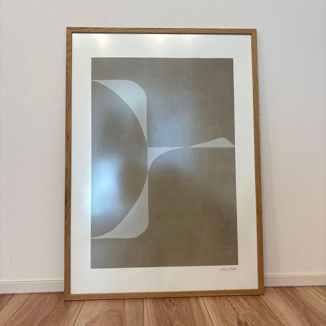 THE POSTER CLUB ポスター&木製フレーム オーク 50 70