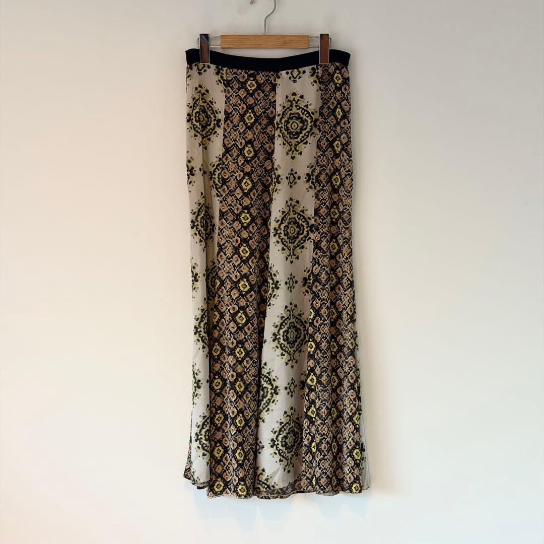 DRIES VAN NOTEN ドリスヴァンノッテン 総柄 スカート 34