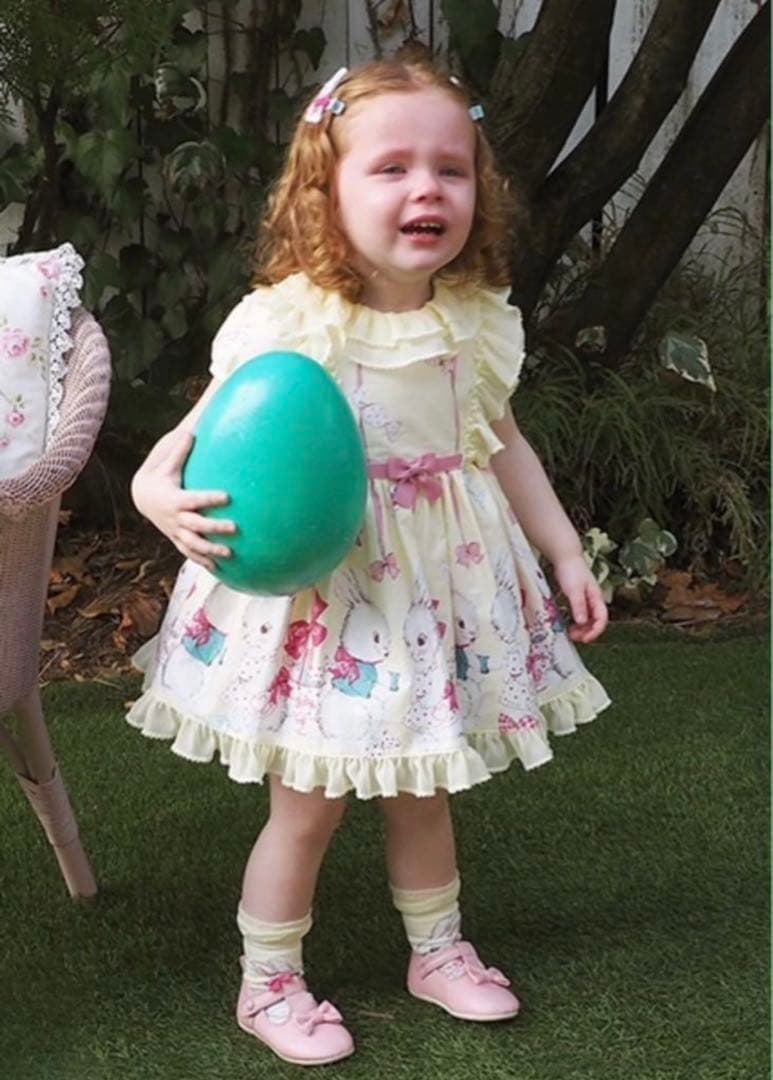 【美品】シャーリーテンプル　ワンピース　キャンディバニーサンドレス　うさぎ　90