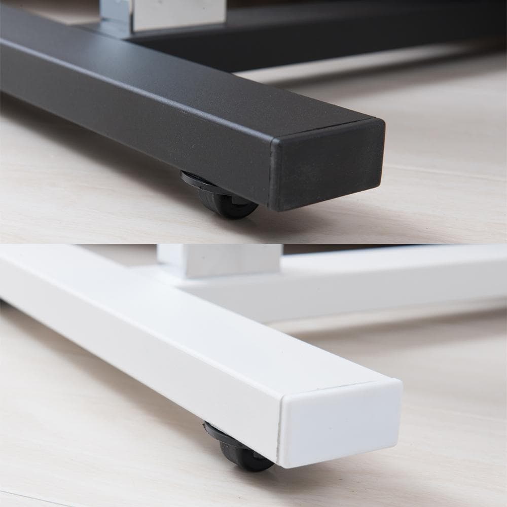 《新品・送料無料》ワンタッチで高さ調節可能◇ガス圧昇降テーブル/机