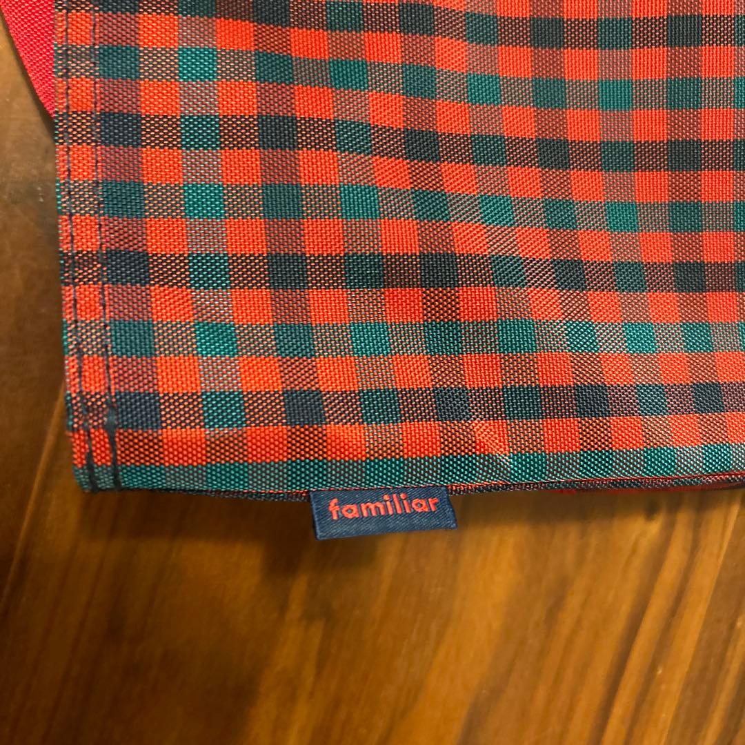 最終価格美品　ファミリア　トートバッグ　レッスンバッグ