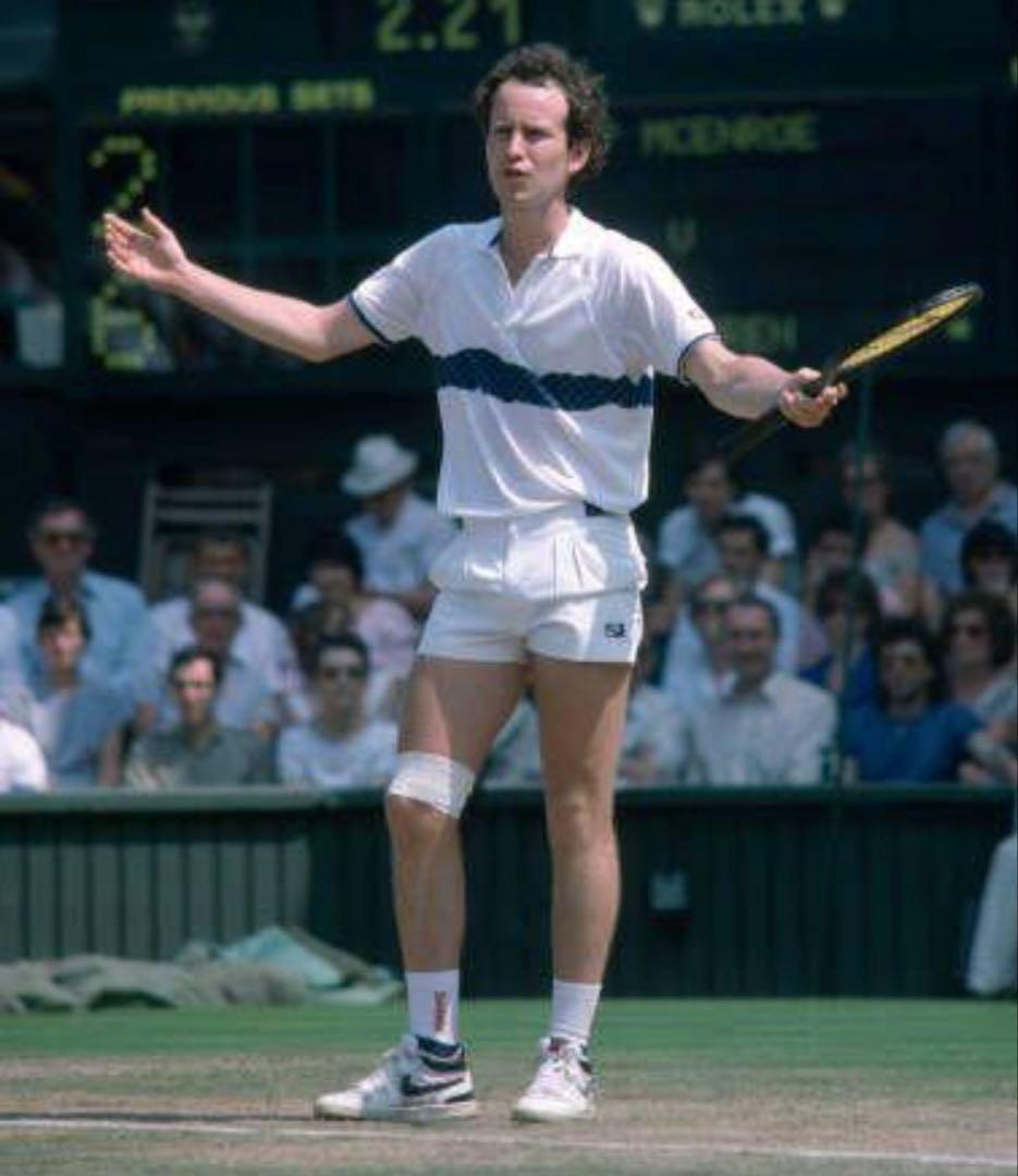 NIKE かのこポロ　McEnroe Lサイズ