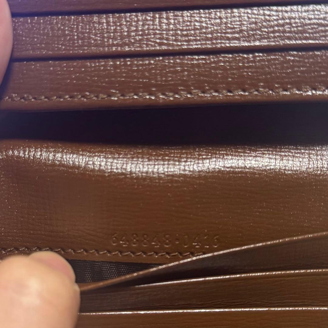 【GUCCI】 グッチ ハートモチーフ 二つ折り財布