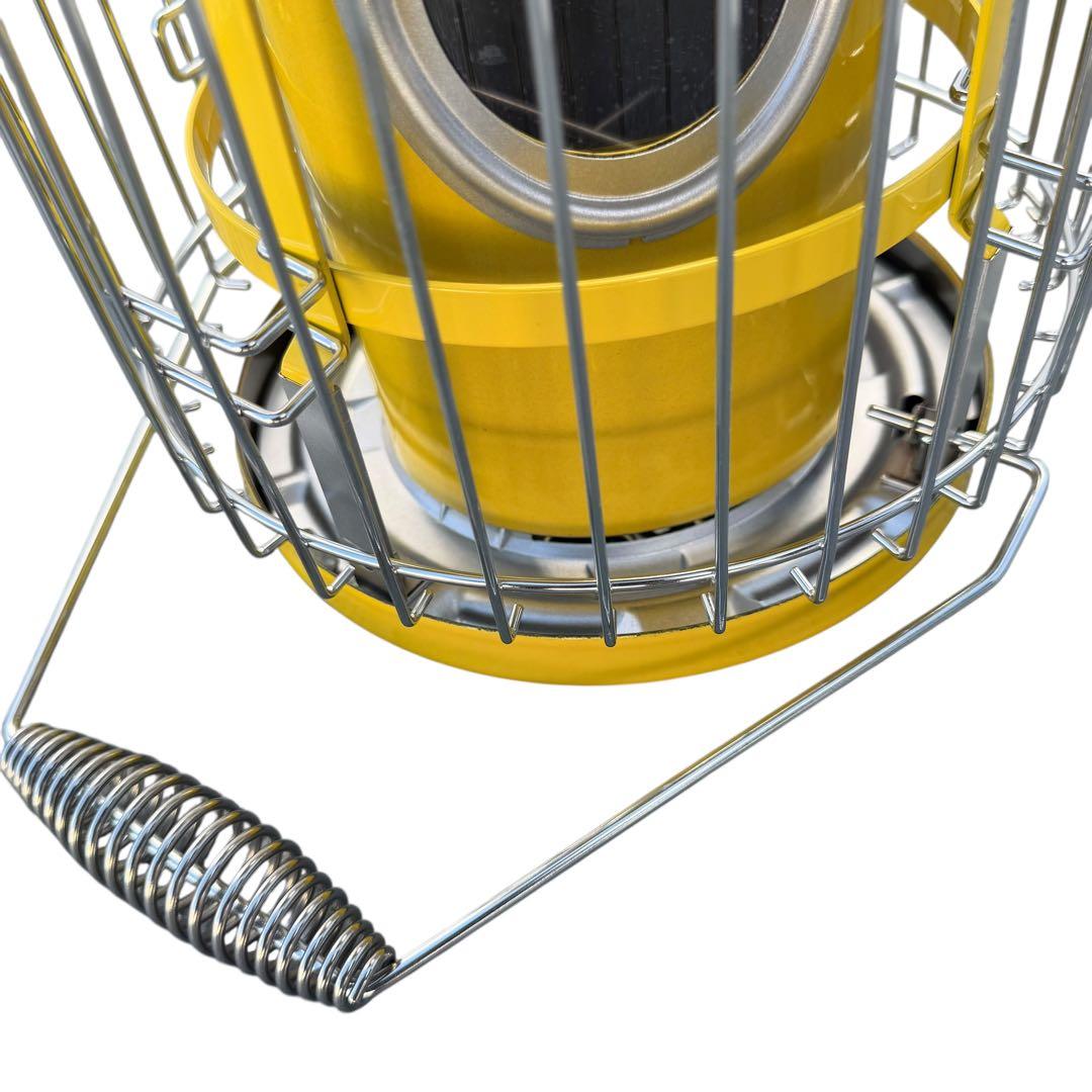 【美品】アラジン ポータブルガスストーブ イエロー SAG-BF02