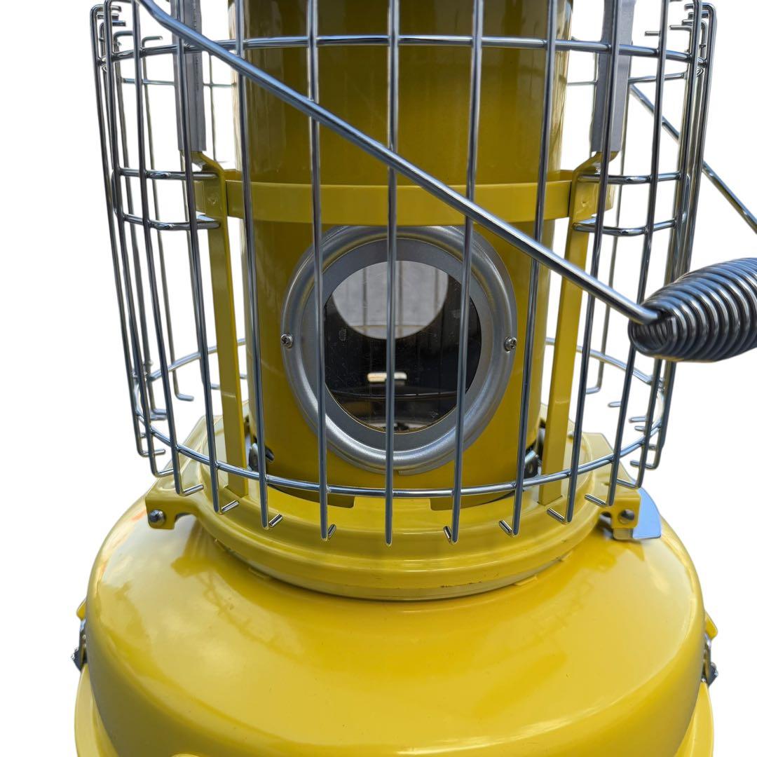 【美品】アラジン ポータブルガスストーブ イエロー SAG-BF02