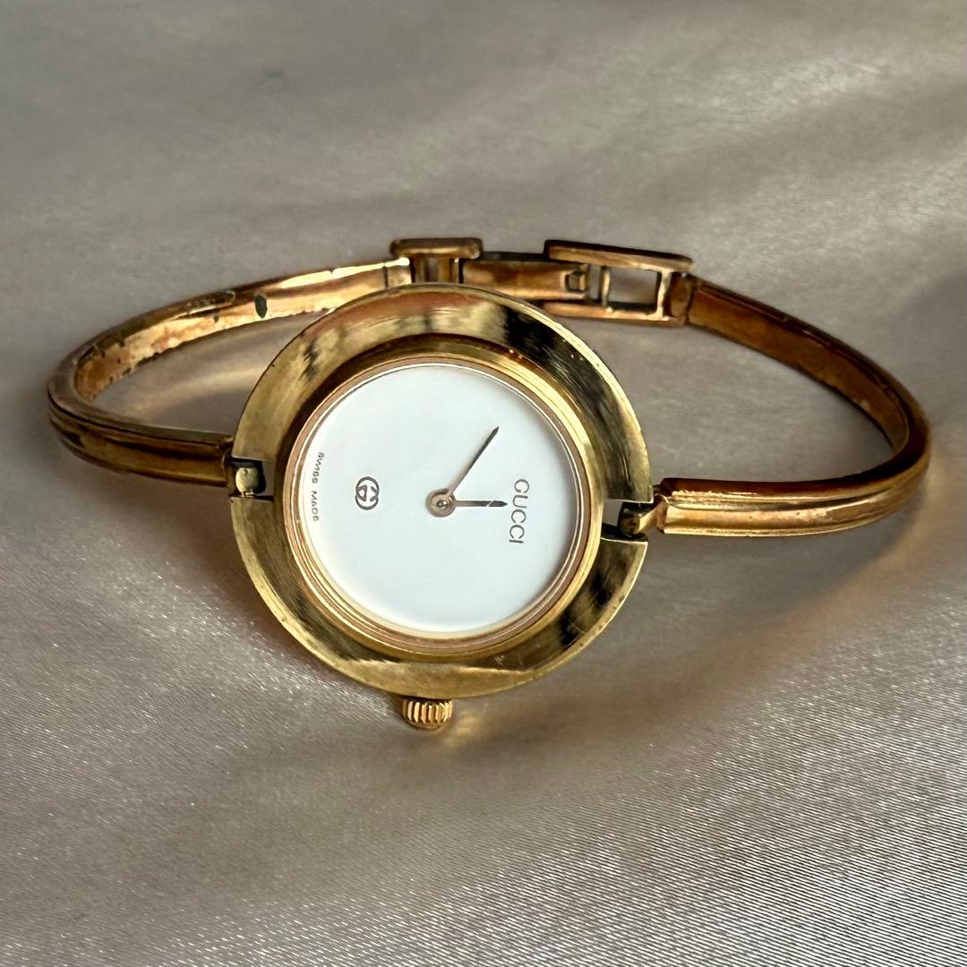 動作確認済 GUCCI 1000-L チェンジベゼル　ベゼル11色付き