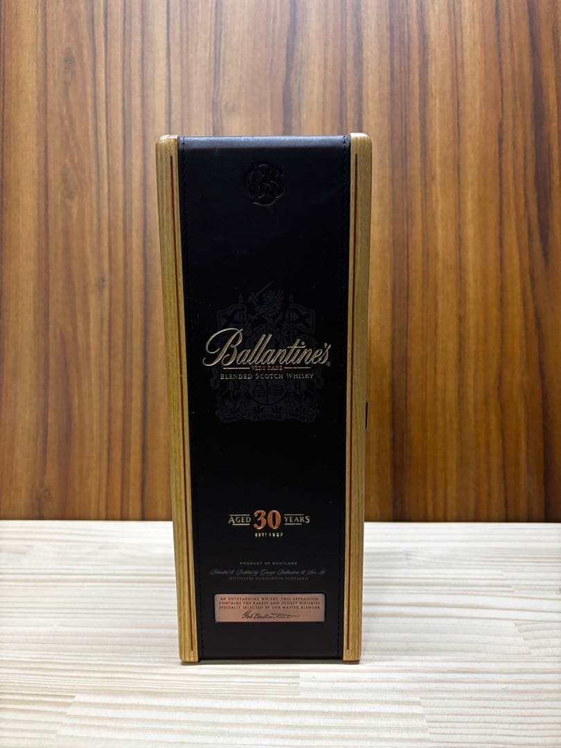 Ballantine's 30年 ウイスキー 木箱入り