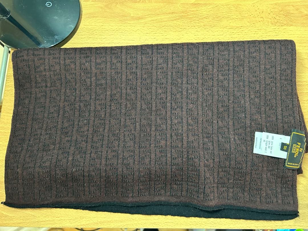 FENDI Uomo バージンウールマフラー