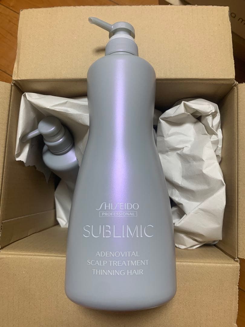 資生堂 サブリミック アデノバイタル スカルプ トリートメント 1000g 3個