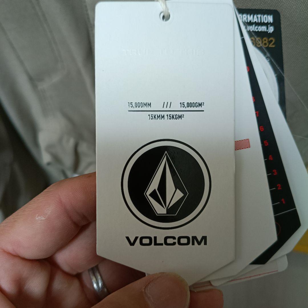 スノーボード　ボルコム　ビブパンツ　ブラウン　Lサイズ　新品