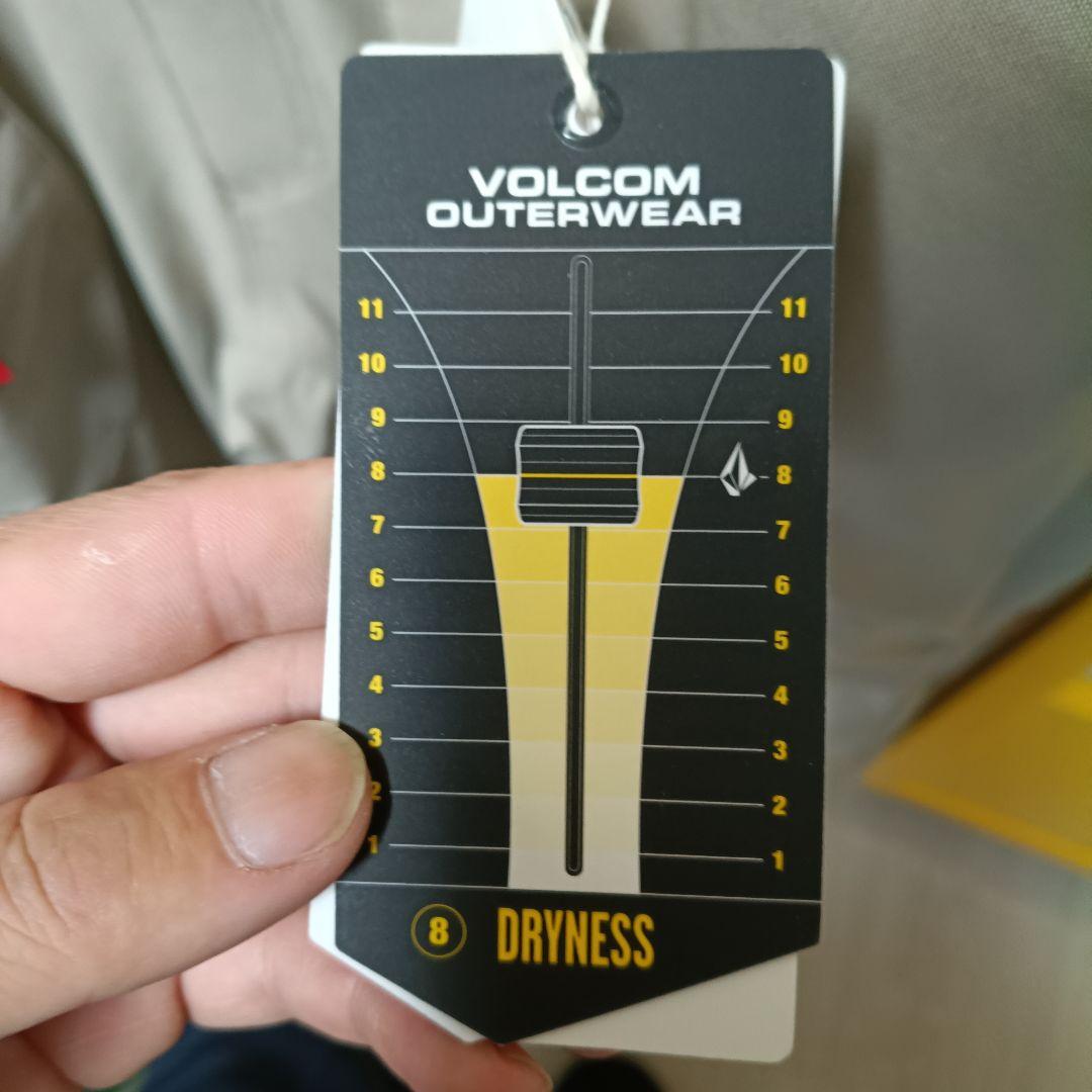 スノーボード　ボルコム　ビブパンツ　ブラウン　Lサイズ　新品