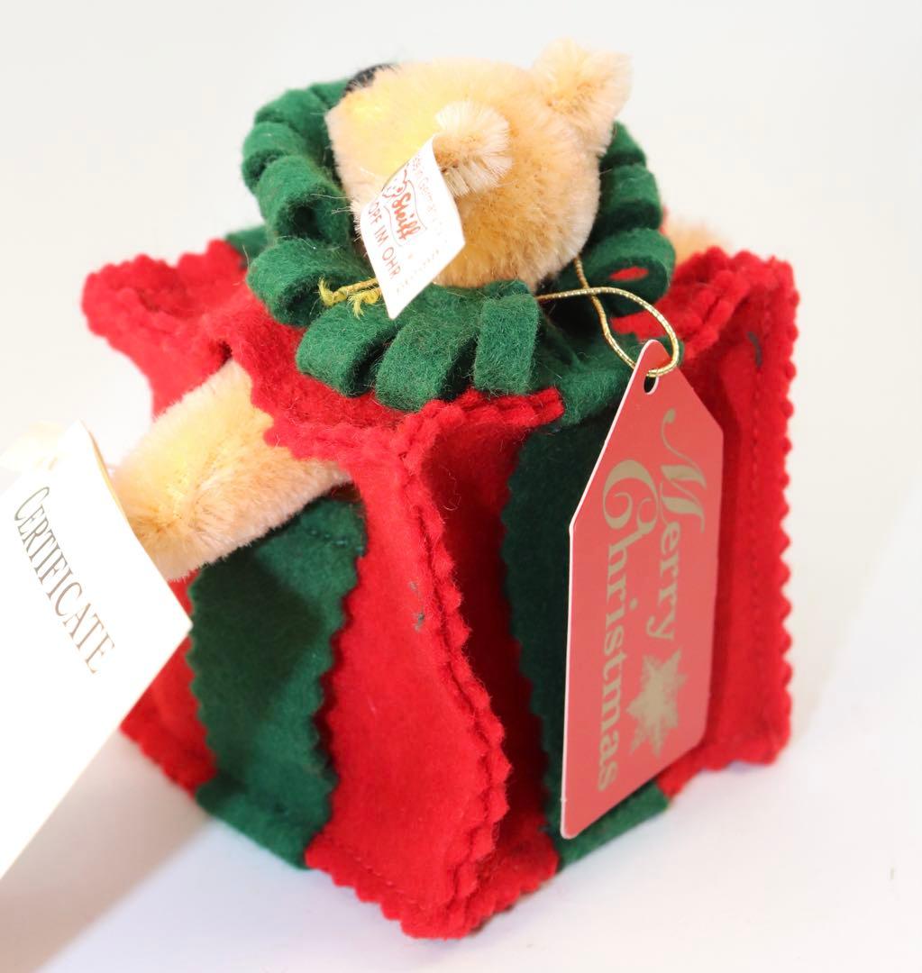 Teddybär Christmas Ornam. シュタイフ・オーナメントベア